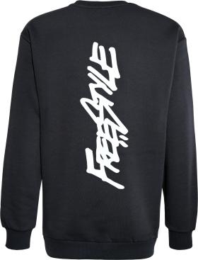 Hoodie schwarz Junge Blue Effect2